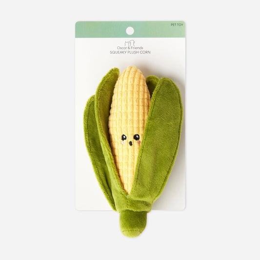 Squeaky Plush Corn