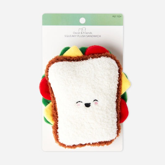 Squeaky Plush Sandwich