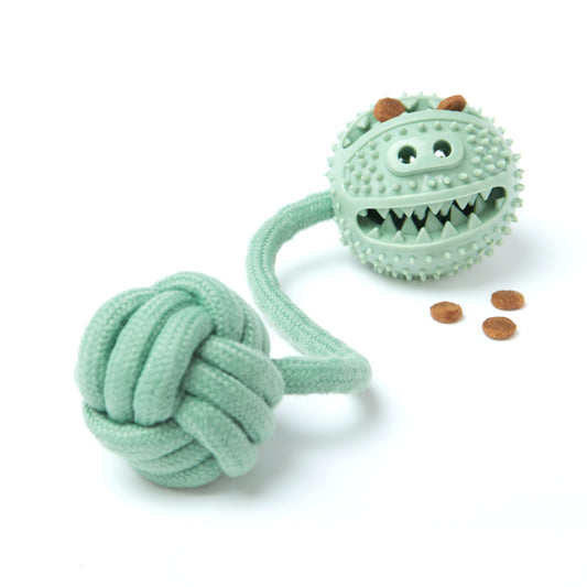 Rope Toy Treat Ball