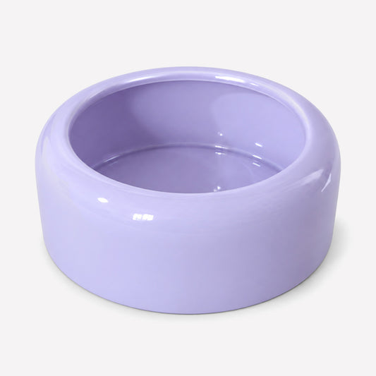 Ceramic Pet Bowl - Lilac