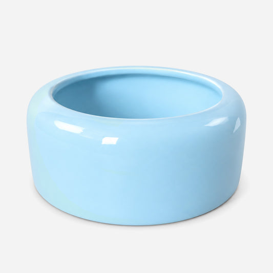 Ceramic Pet Bowl - Sky Blue
