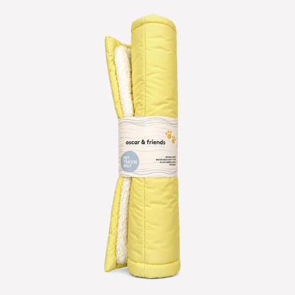 Pet Travel Mat - Lemon
