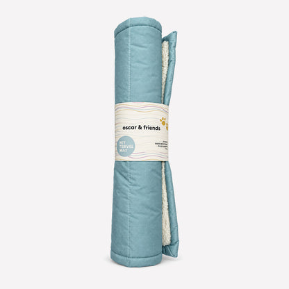 Pet Travel Mat - Sky Blue