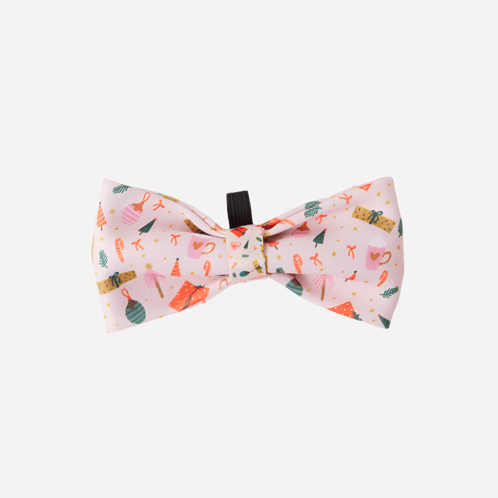 Dog Bow Tie Christmas Print