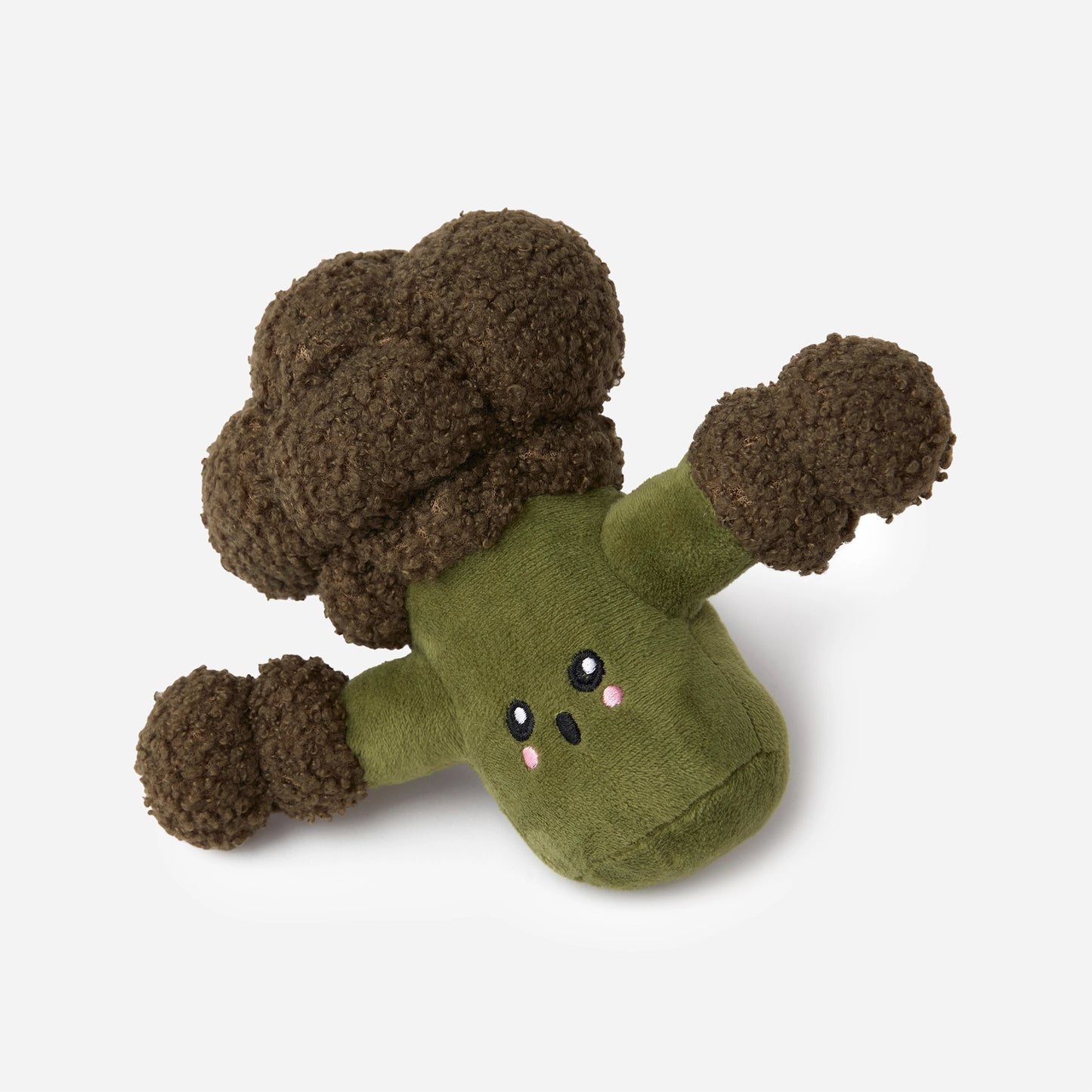 Squeaky Plush Broccoli