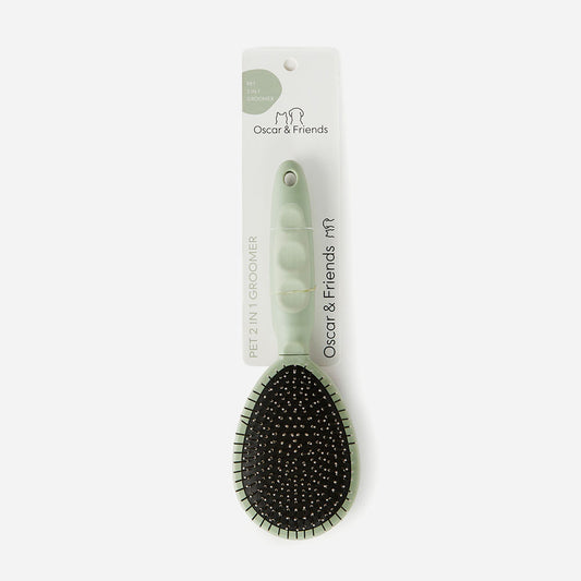 2-in-1 Pet Groomer Brush