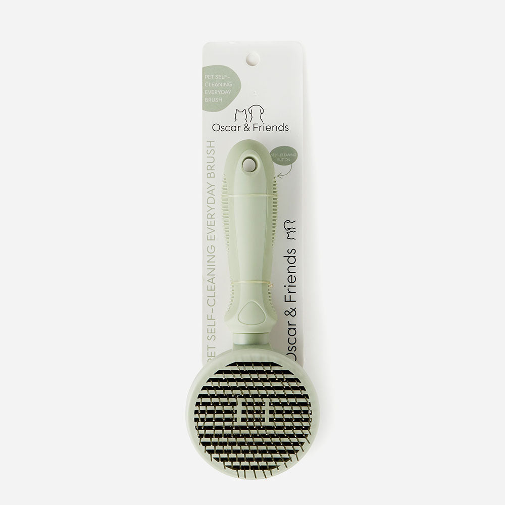 Pet Self Cleaning Everyday Brush