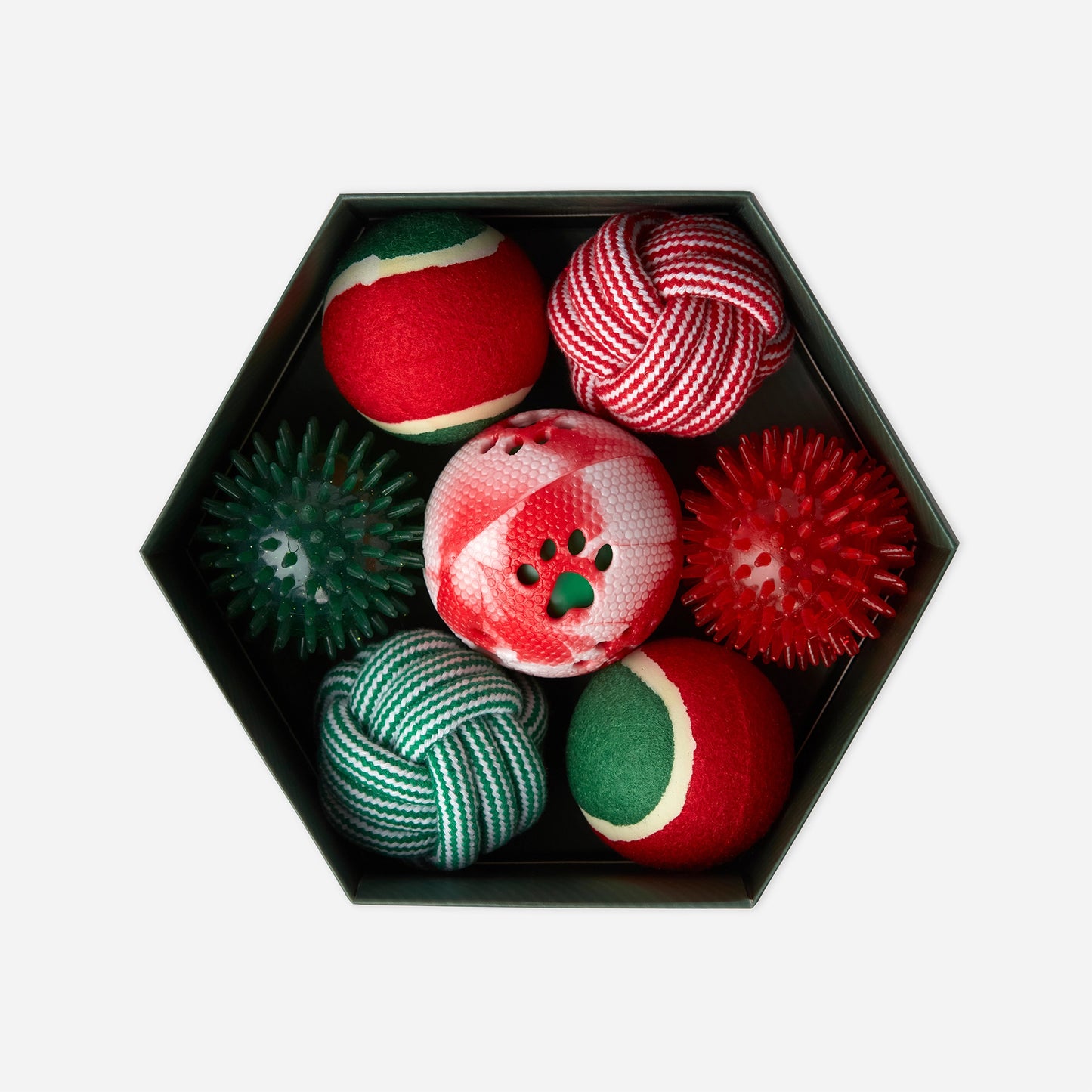 Christmas Boxed 7pc Festive Ball Set