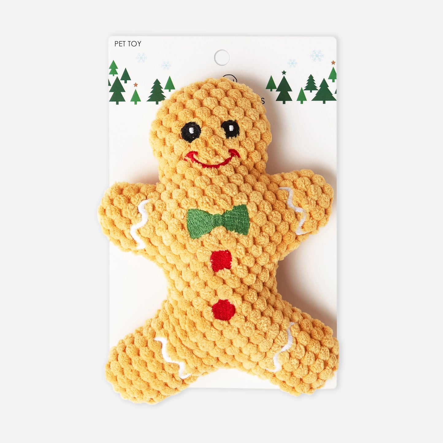 Christmas Gingerbread Waffle Plush Toy